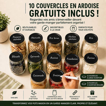MasonVac™ — Scelleuse sous vide pour pots Mason