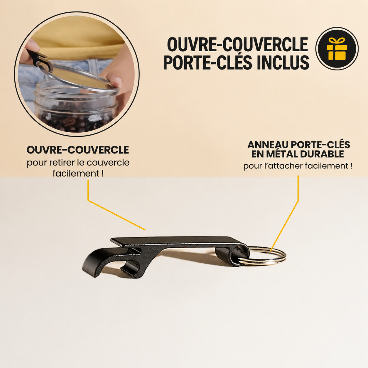 MasonVac™ — Scelleuse sous vide pour pots Mason
